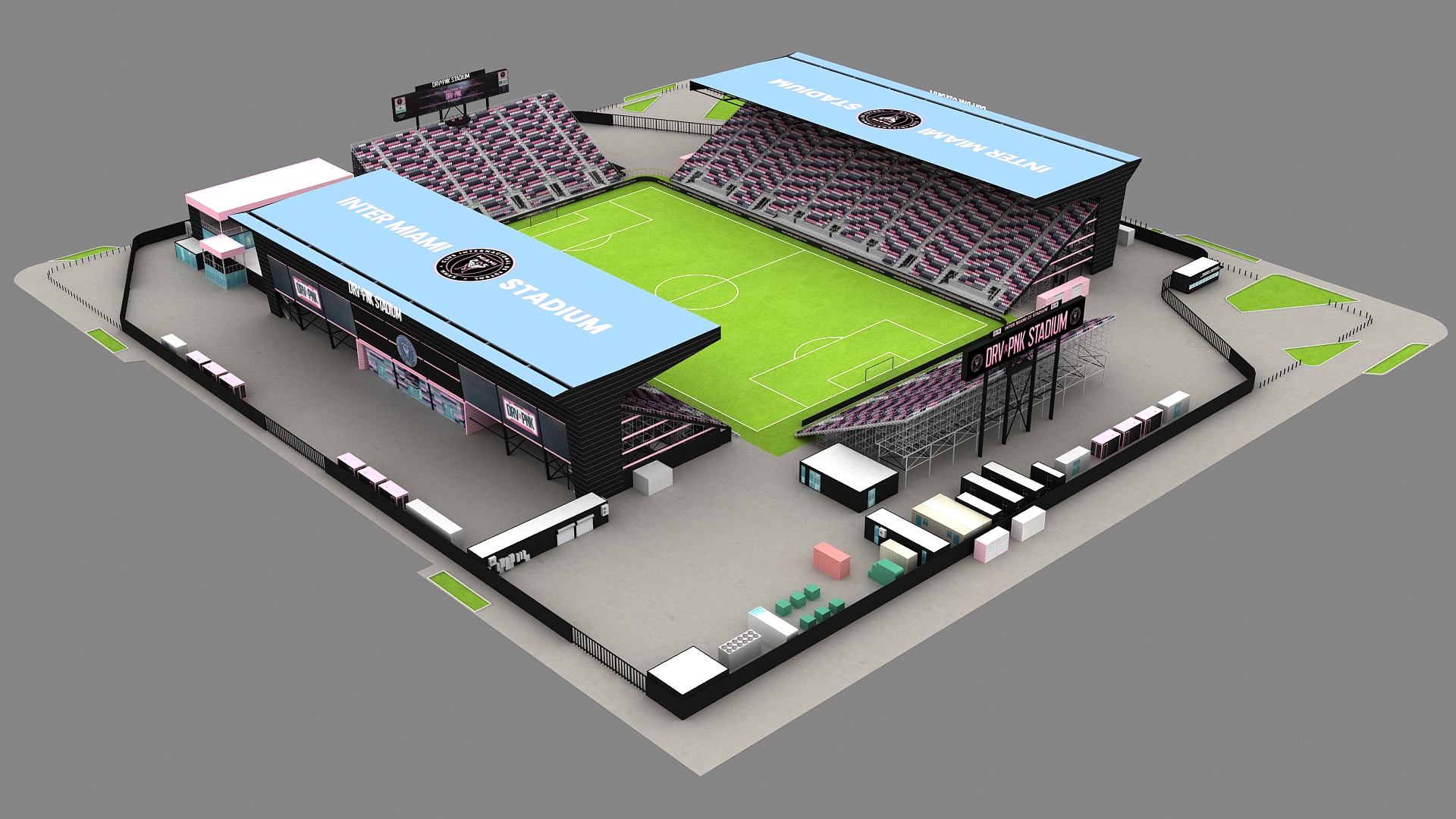 Inter miami cf stadium 3d model