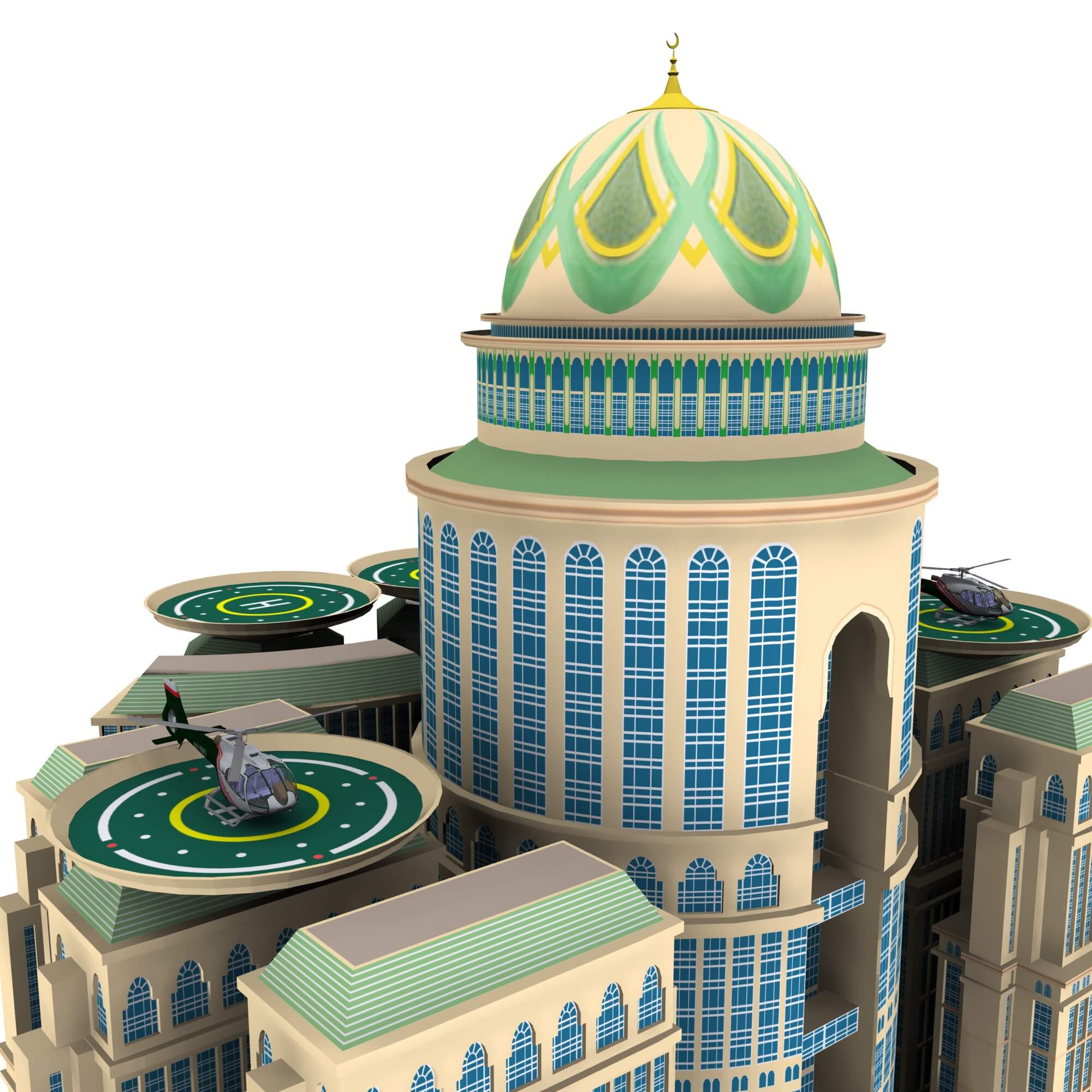 Abraj Kudai final 3d Model