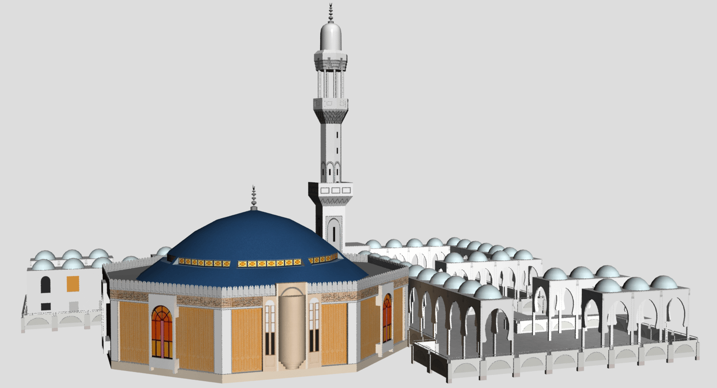 _ Al Rahma Mosque 3d-Model