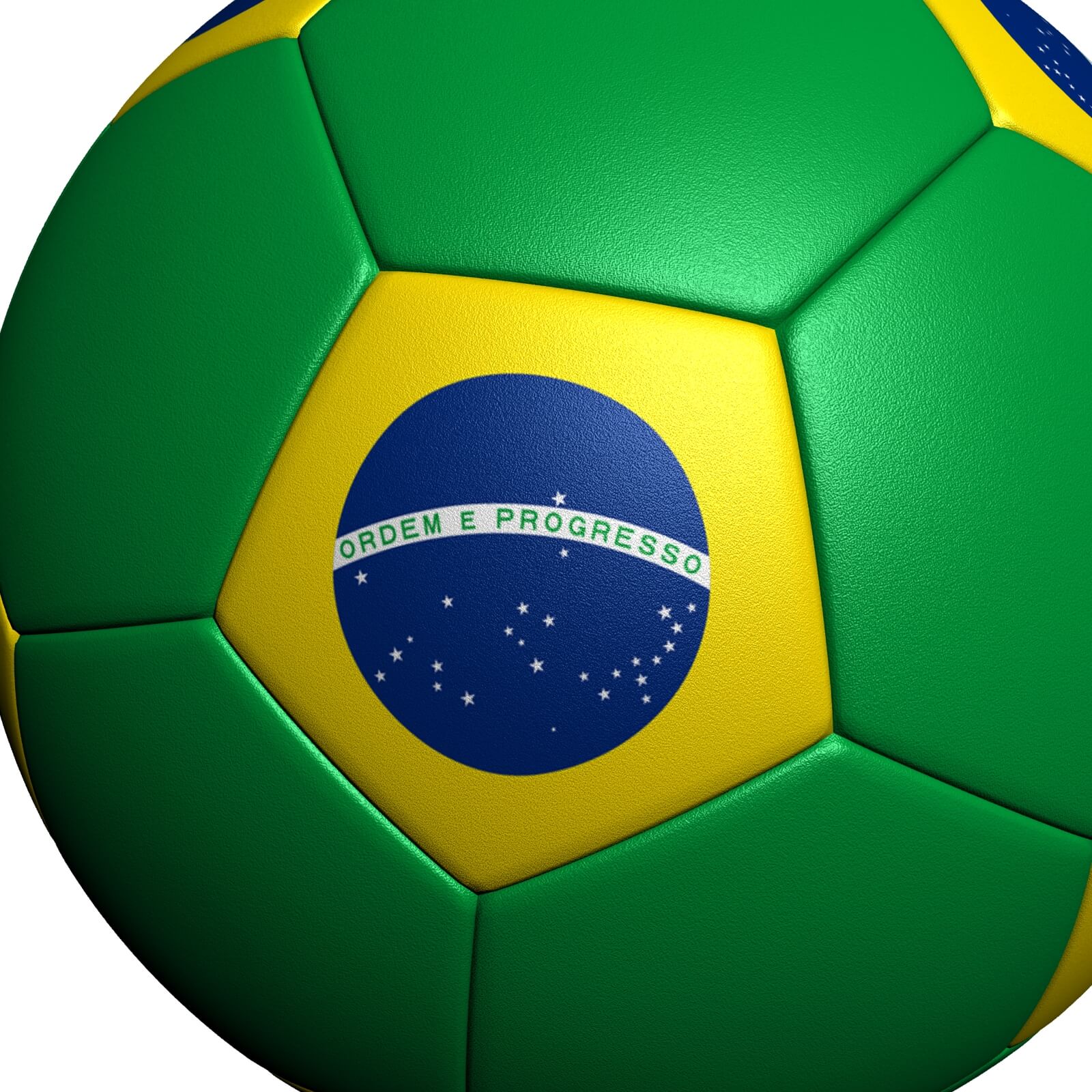 Brazil Soccer Ball Flag