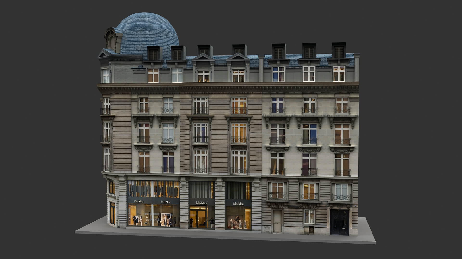 Typical Paris Building 03