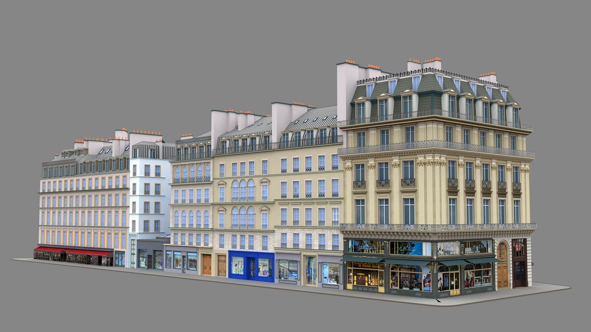 Paris Apartment Haussmann Palais Garnier Area Building-