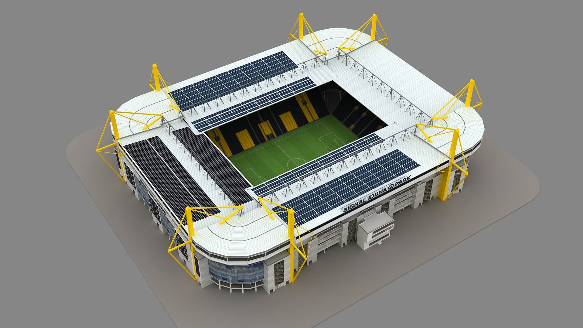 Signal Iduna Park Stadium 3d