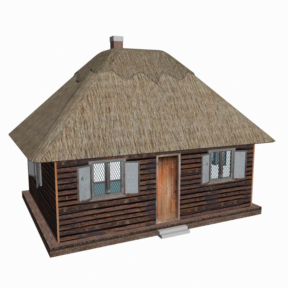 Old House 3d Model