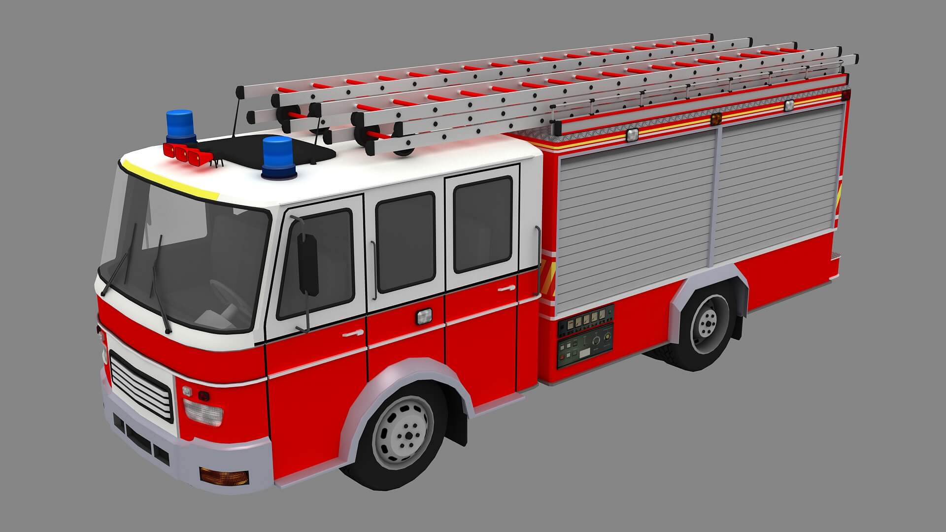 Fire Truck 3D Model